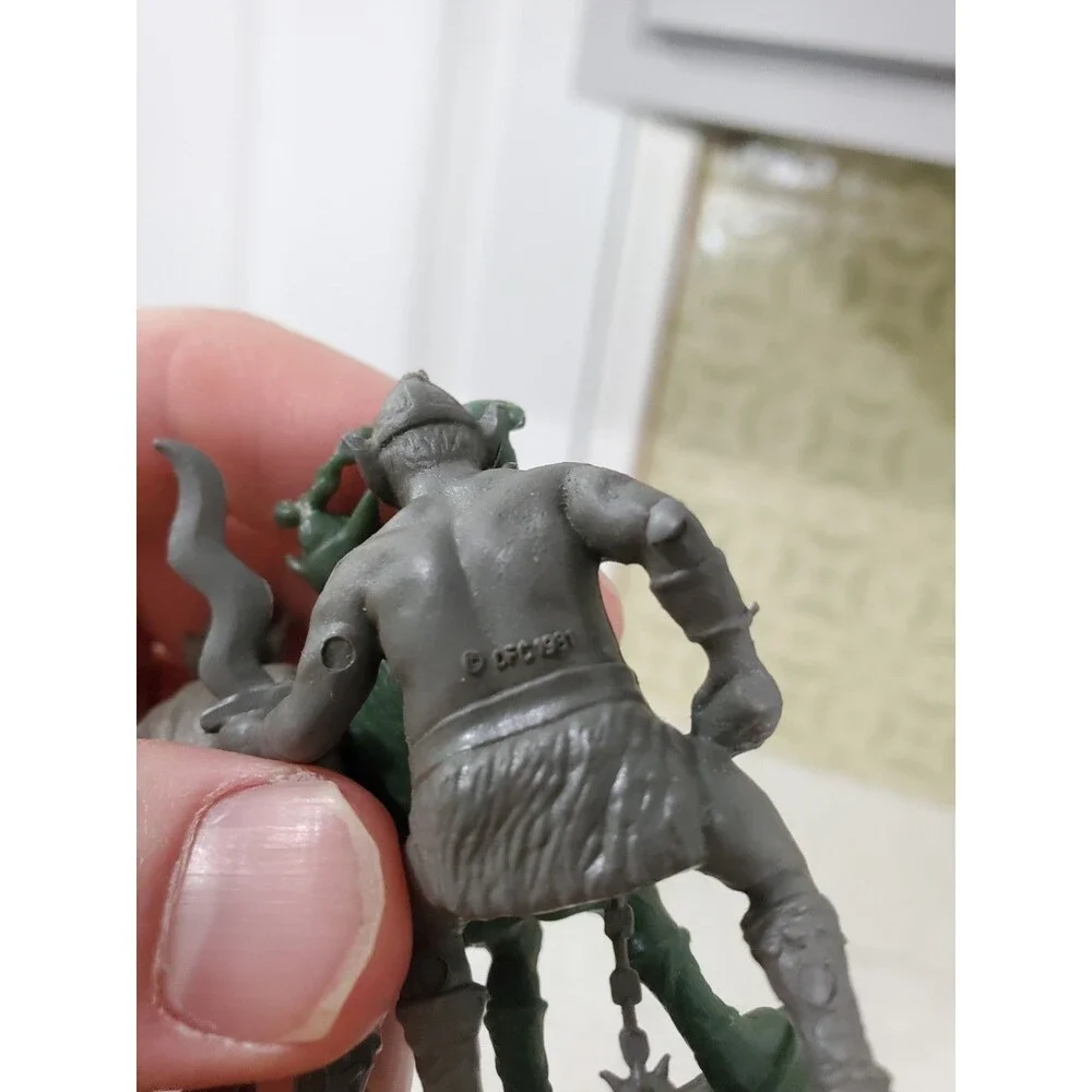 Dragonriders of Styx Dragon Riders DFC Dungeons Vtg 1980s Figure Gray Ogre Orc